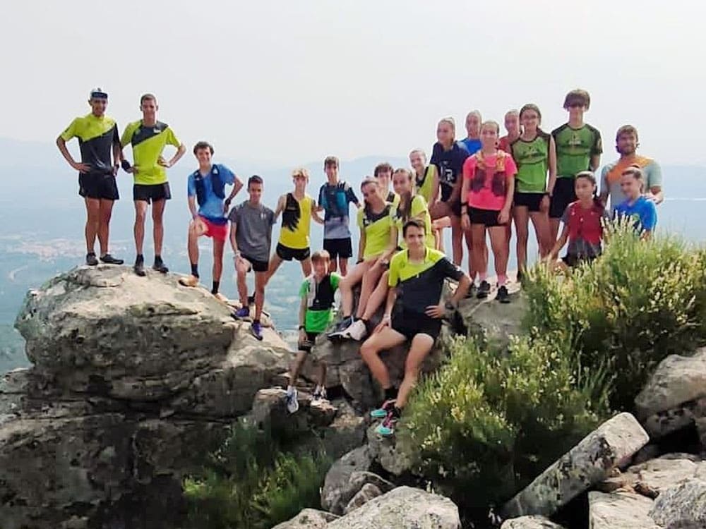 Una veintena de jóvenes de edades entre 12 y 15 años, participó en la prueba de talentos que convocó el equipo técnico de Carreras por Montaña de la FMM