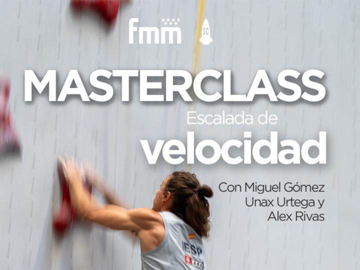 web Masterclass escalada velocidad 2025 en Madrid